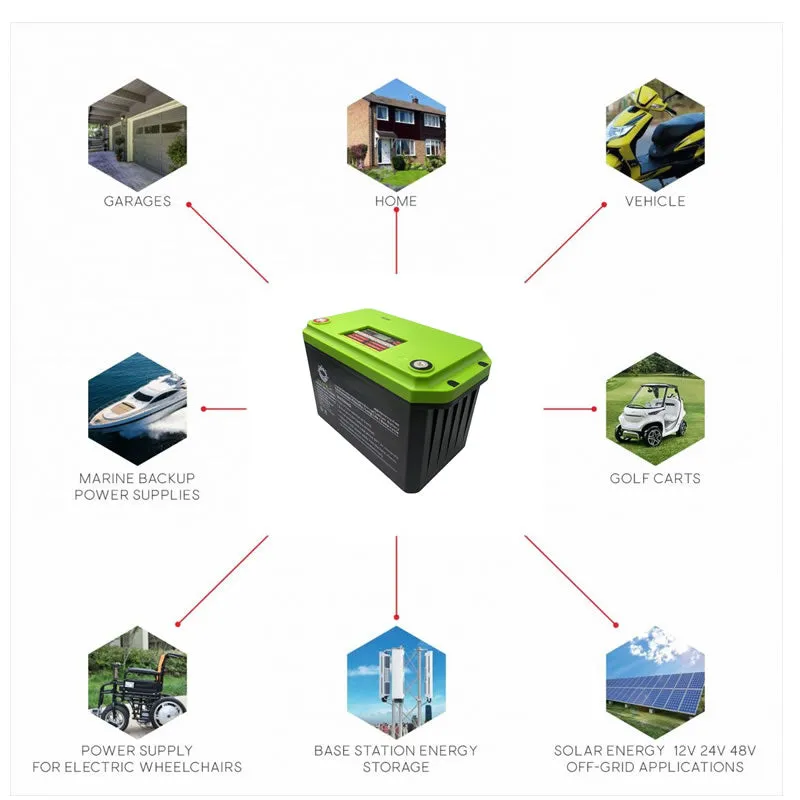 12.8V 100Ah-12.8 1280Wh Lithium Battery With A Digital Intelligent Screen