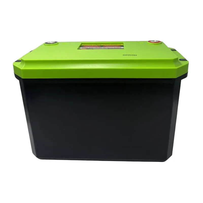 12.8V 100Ah-12.8 1280Wh Lithium Battery With A Digital Intelligent Screen