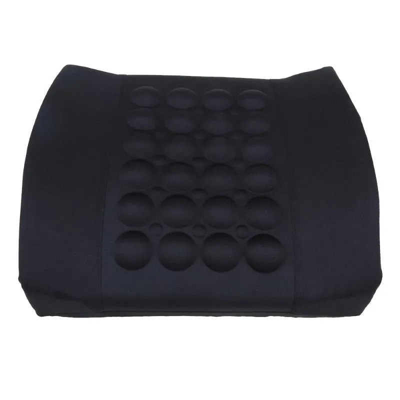 1Pc Car Lumbar Support Pillow 12V Electric Massage Lumbar Pillow Car Seat Back Relaxation Waist Support Cushion Pillow Promotion