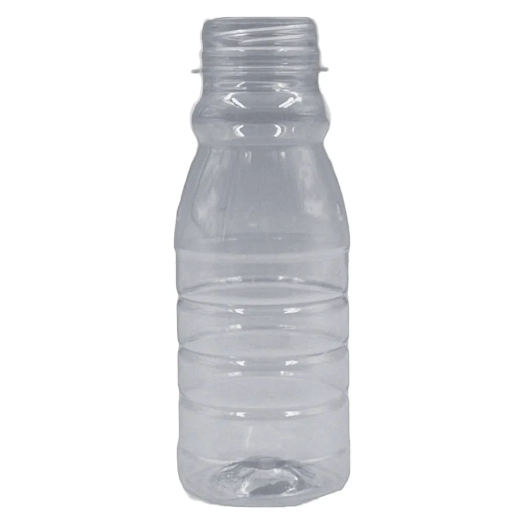 250ml PET Plastic Bottle Clear with Lid BOT038