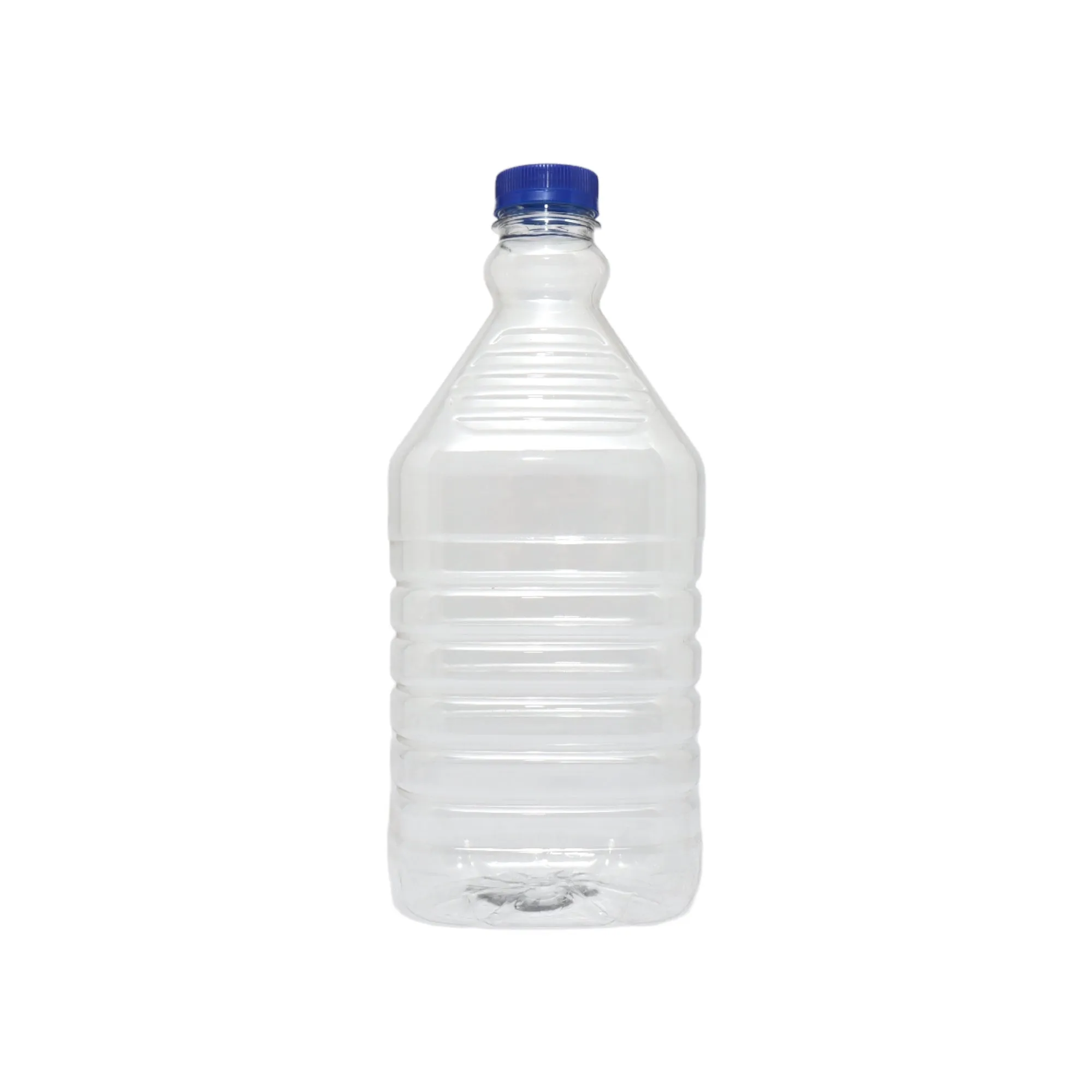 2L PET Plastic Bottle Clear Square - BOT036