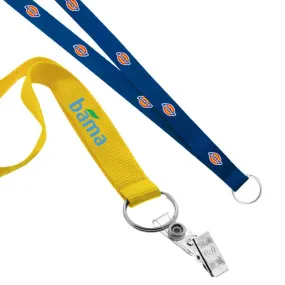 3/4” Recycled Screen Printed Lanyard
