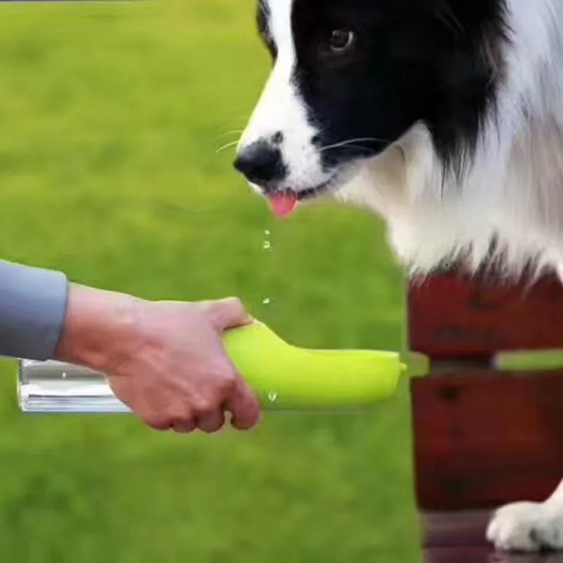 400ML Pet Dog Fedding Drinking Water Bottle