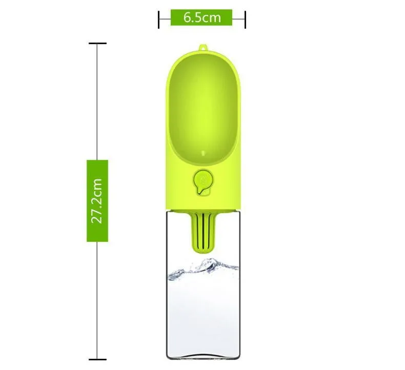 400ML Pet Dog Fedding Drinking Water Bottle