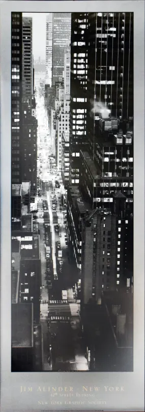 47th Street Evening by Jim Alinder