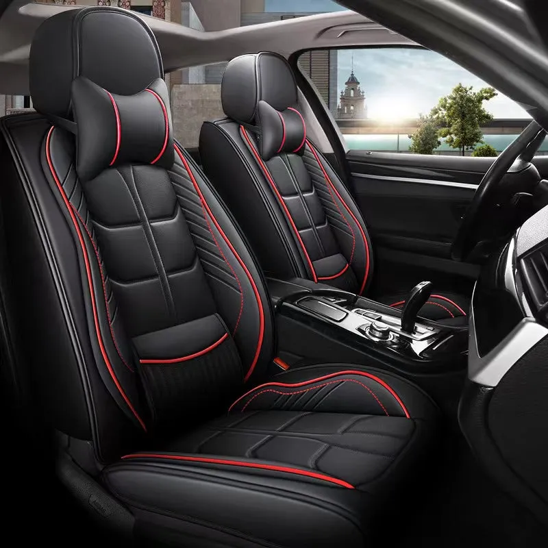 5 Seat Car Seat Cover 68253-13 Red