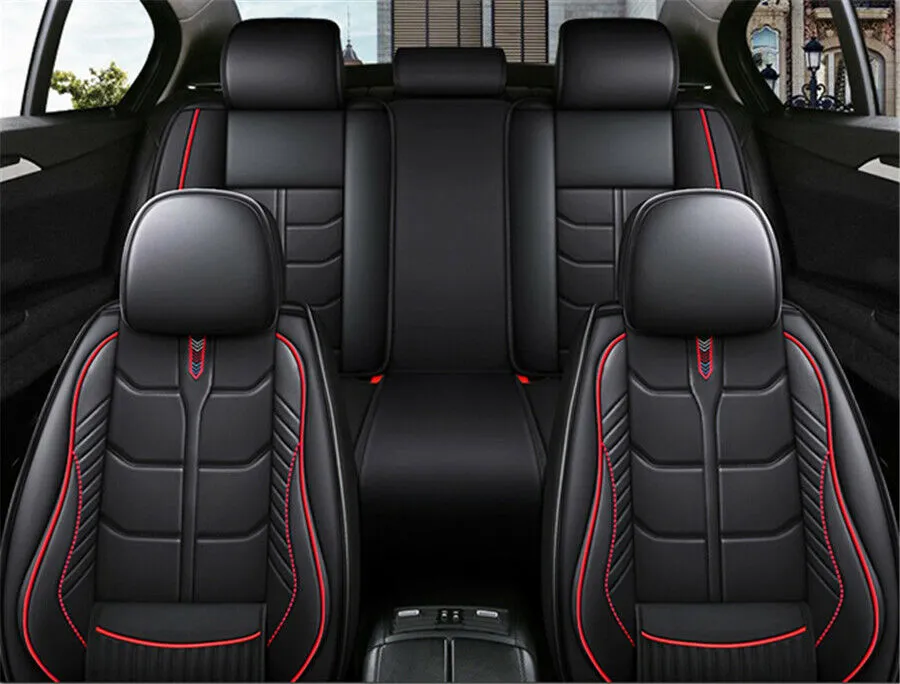 5 Seat Car Seat Cover 68253-13 Red