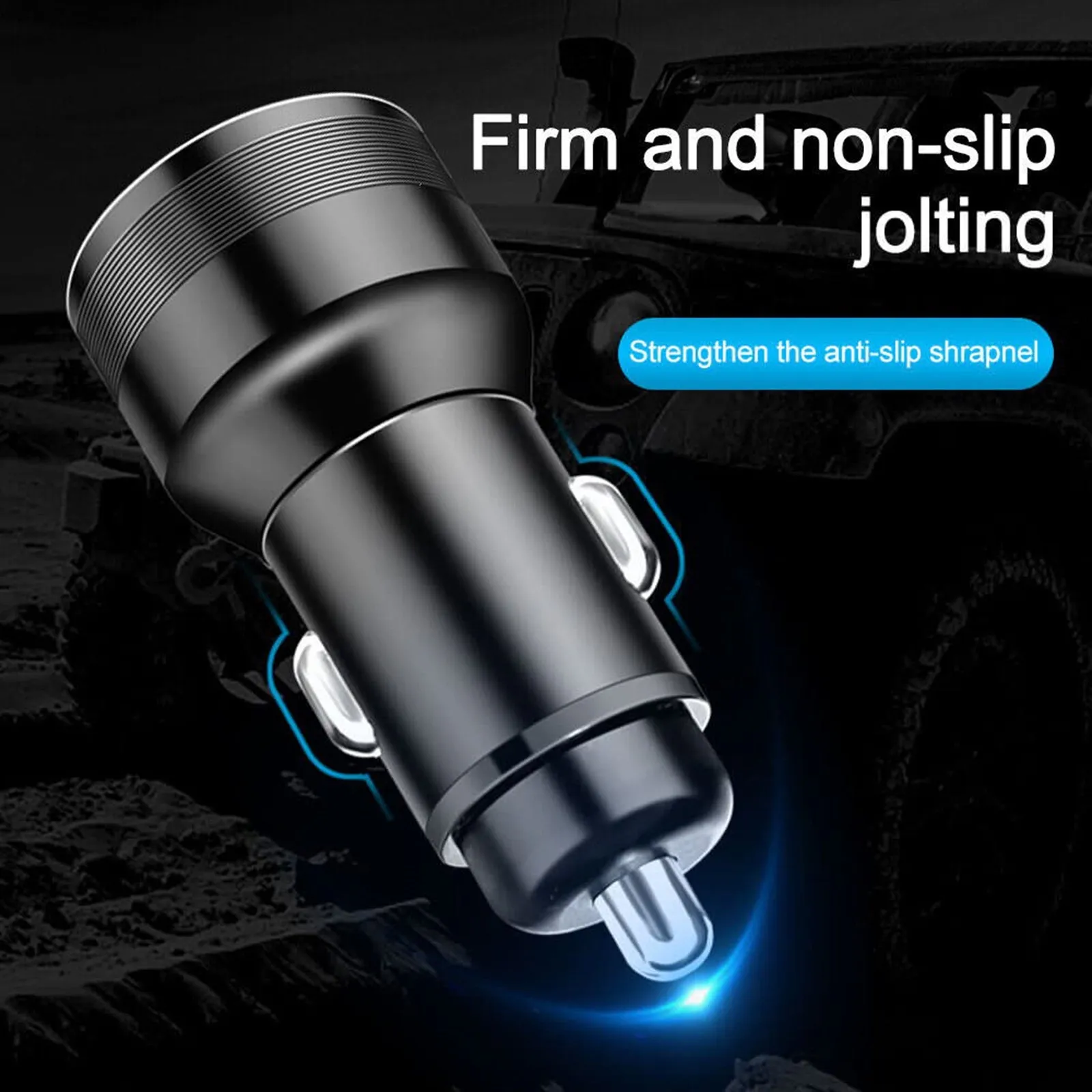 78W PD USB C Car Charger Dual PD QC3.0 Fast Power Charging Block