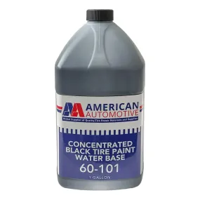 AA 1 Gal Concentrate Black Tire Paint - Water-Base