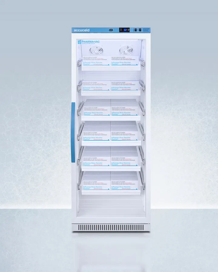 Accucold 12 Cu.Ft. Upright Vaccine Refrigerator with Removable Drawers - ARG12PVDR
