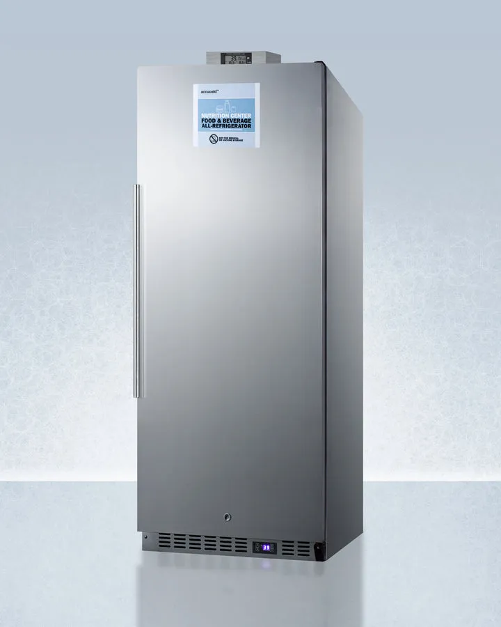 Accucold 24" Wide Nutrition Center All-Refrigerator - FFAR121SSNZ
