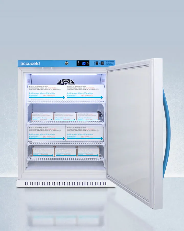 Accucold 6 Cu.Ft. Vaccine Refrigerator ADA Height - ARS62PVBIADADL2B