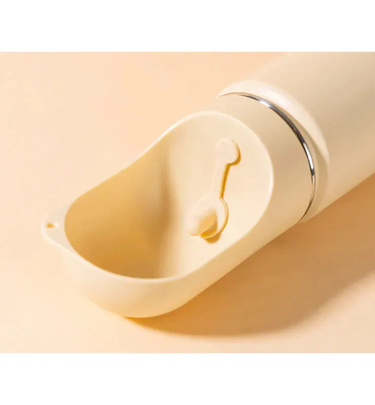 Acqua x Dear Pets Pupperjug Insulated Pet Bottle (18 oz): Milk White