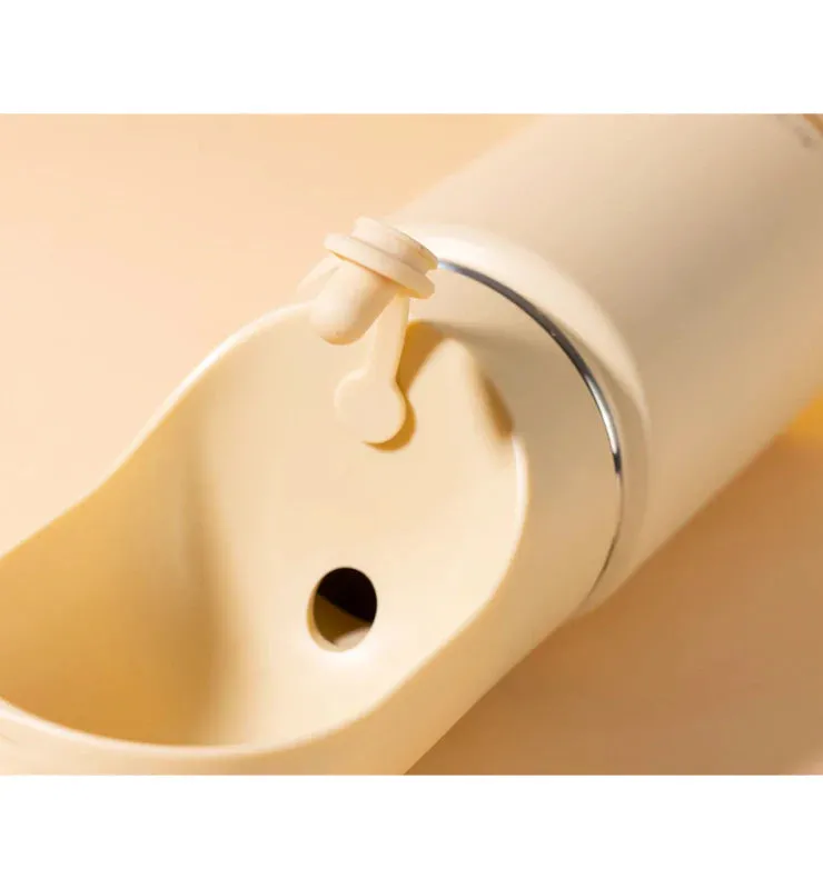 Acqua x Dear Pets Pupperjug Insulated Pet Bottle (18 oz): Milk White