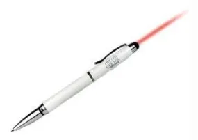 Adesso Adesso 3-in-1 White Executive Stylus Pen For Navigating All Tablets, Smart Phone
