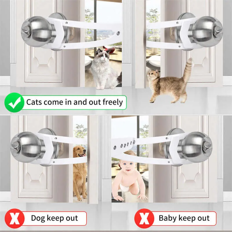 Adjustable Pet Door Latch Lock