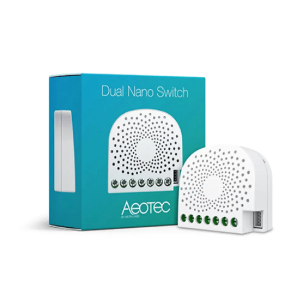 Aeotec Z-wave Nano Switch for power socket and light switch in smarthome hub