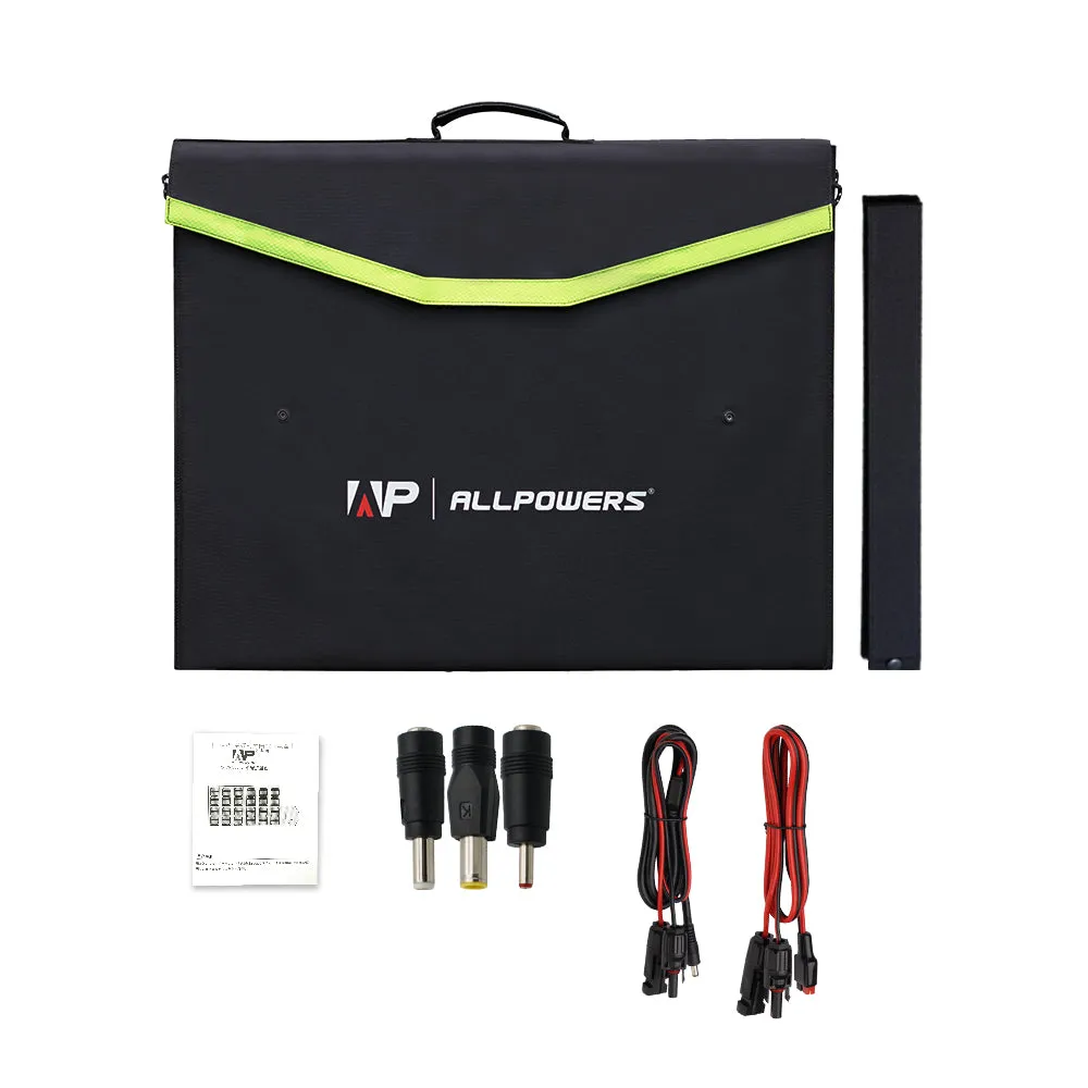 ALLPOWERS Solar Generator Kit 600W (R600   SP027 100W Solar Panel)