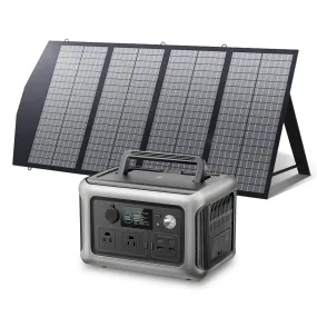 ALLPOWERS Solar Generator Kit 600W (R600   SP029 140W Solar Panel)