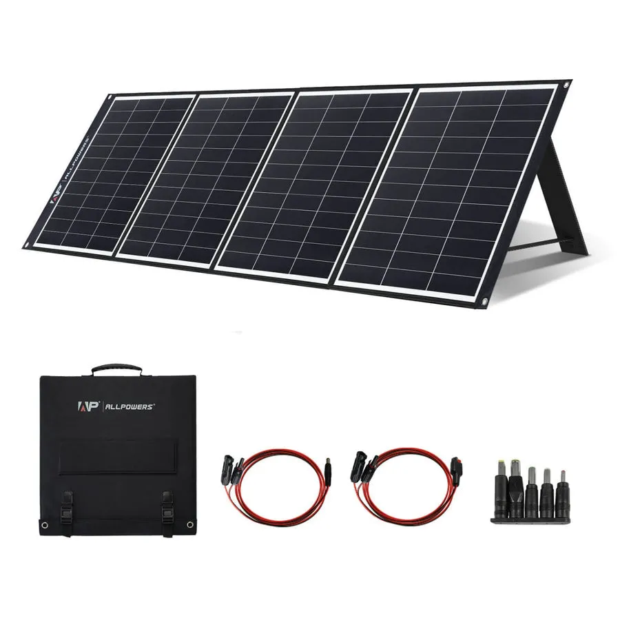 ALLPOWERS Solar Generator Kit 600W (R600   SP035 200W Solar Panel)