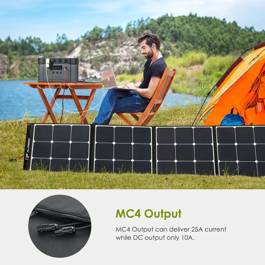 ALLPOWERS Solar Generator Kit 600W (R600   SP035 200W Solar Panel)