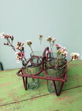 Antique glass carrier