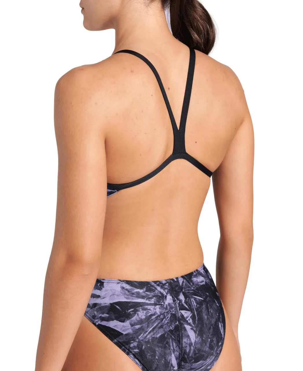 Arena Womens Crackle Challenge Back One Piece