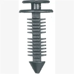 Auto Body Doctor DYN-6048 Seat Back Panel Retainers, Black Nylon, Size: 9/32" (7.1mm), Stem: 5/8", Head: 5/8", Qty: 10