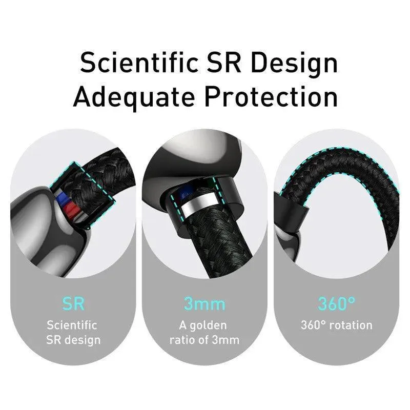 Baseus USB C Cable with Digital Display: High-Speed Fast Charging Cord for Multiple Devices