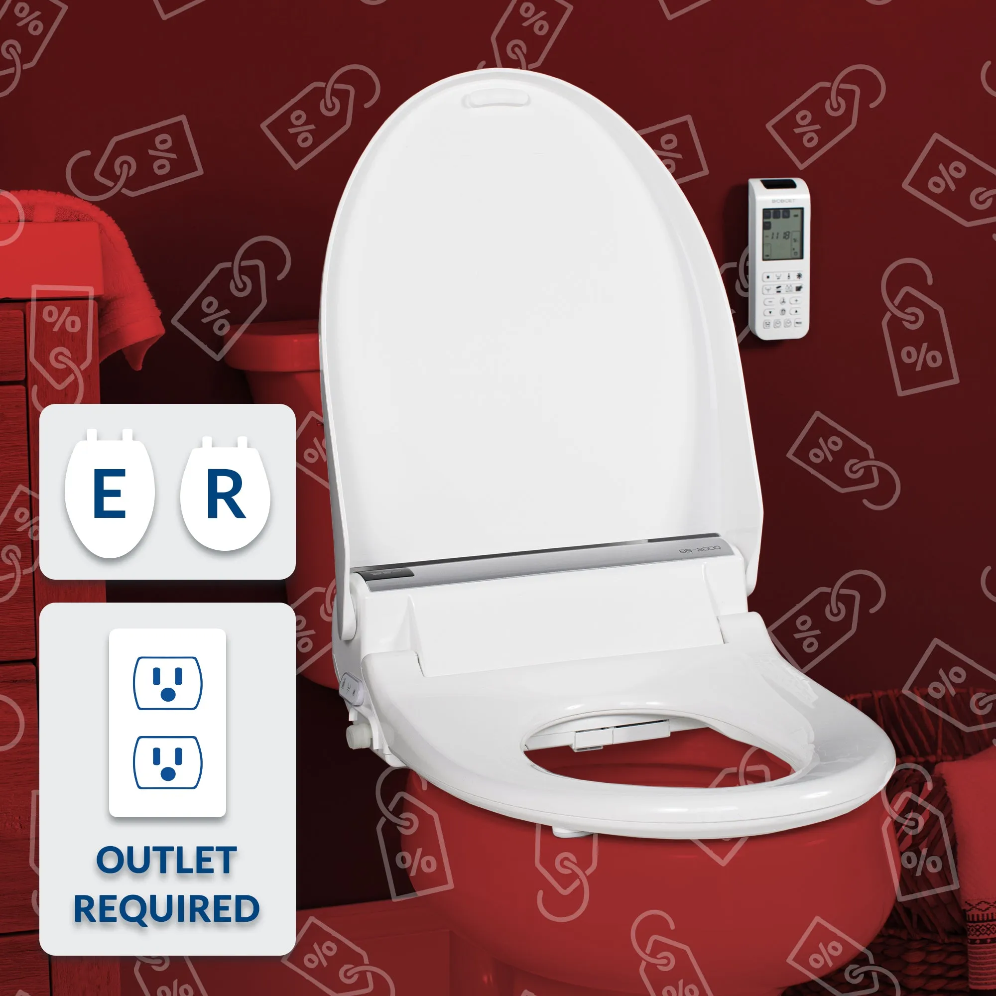 BB-2000 Bidet Toilet Seat Bundle