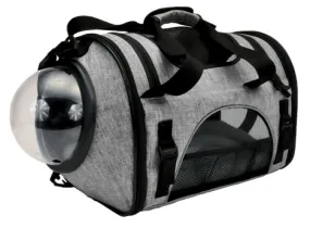 Bergan Cat Carrier Heather Grey 20L x 9.75W x 11H