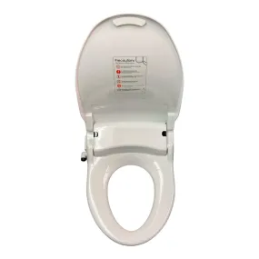 Bio Bidet Slim Two Smart Toilet Seat in Elongated White w/ Self-Cleaning Nozzle