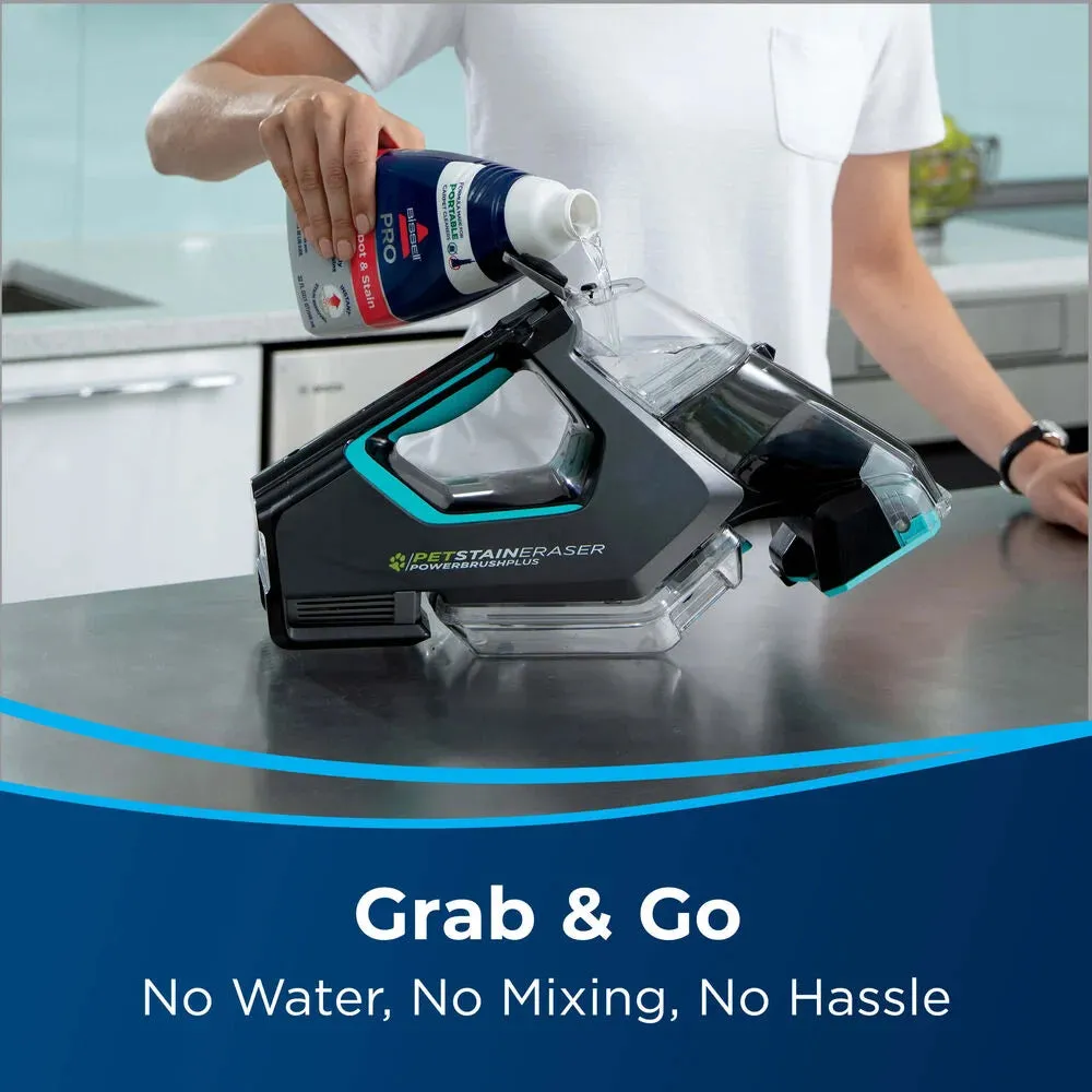 BISSELL Pet Stain Eraser PowerBrush Plus Portable Carpet Cleaner