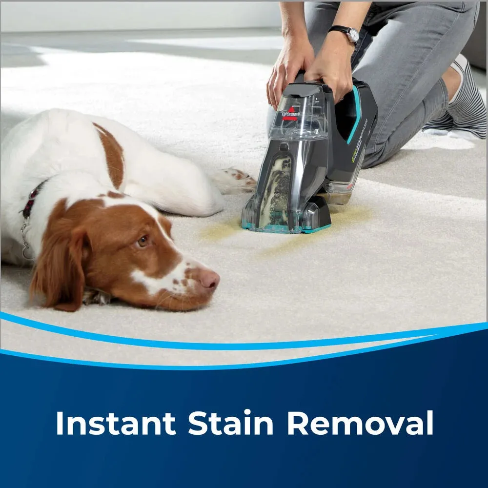 BISSELL Pet Stain Eraser PowerBrush Plus Portable Carpet Cleaner