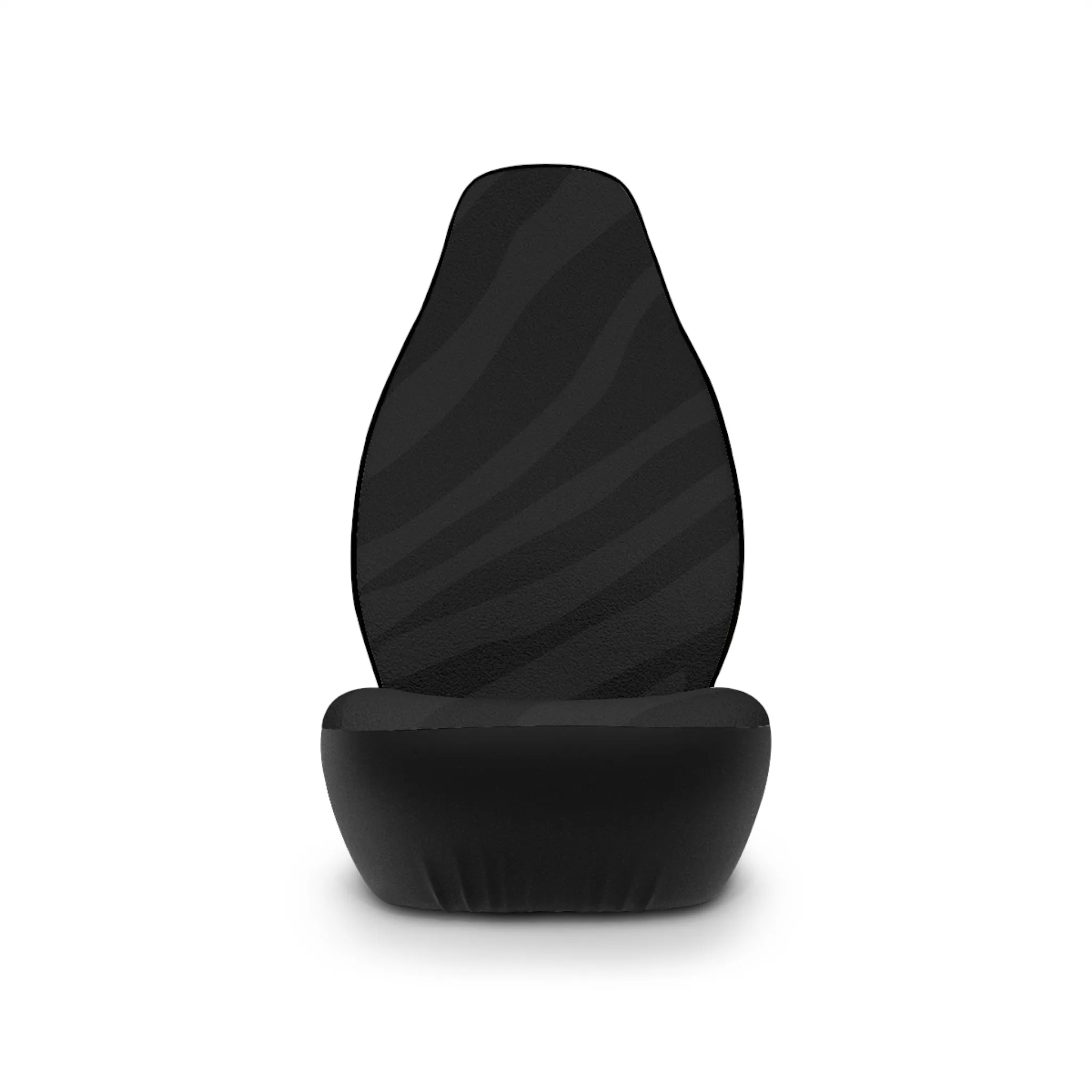 Black Zebra Car Seat Cover