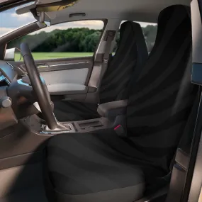 Black Zebra Car Seat Cover