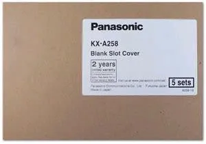 Blank Slot Panels - Package Of 5