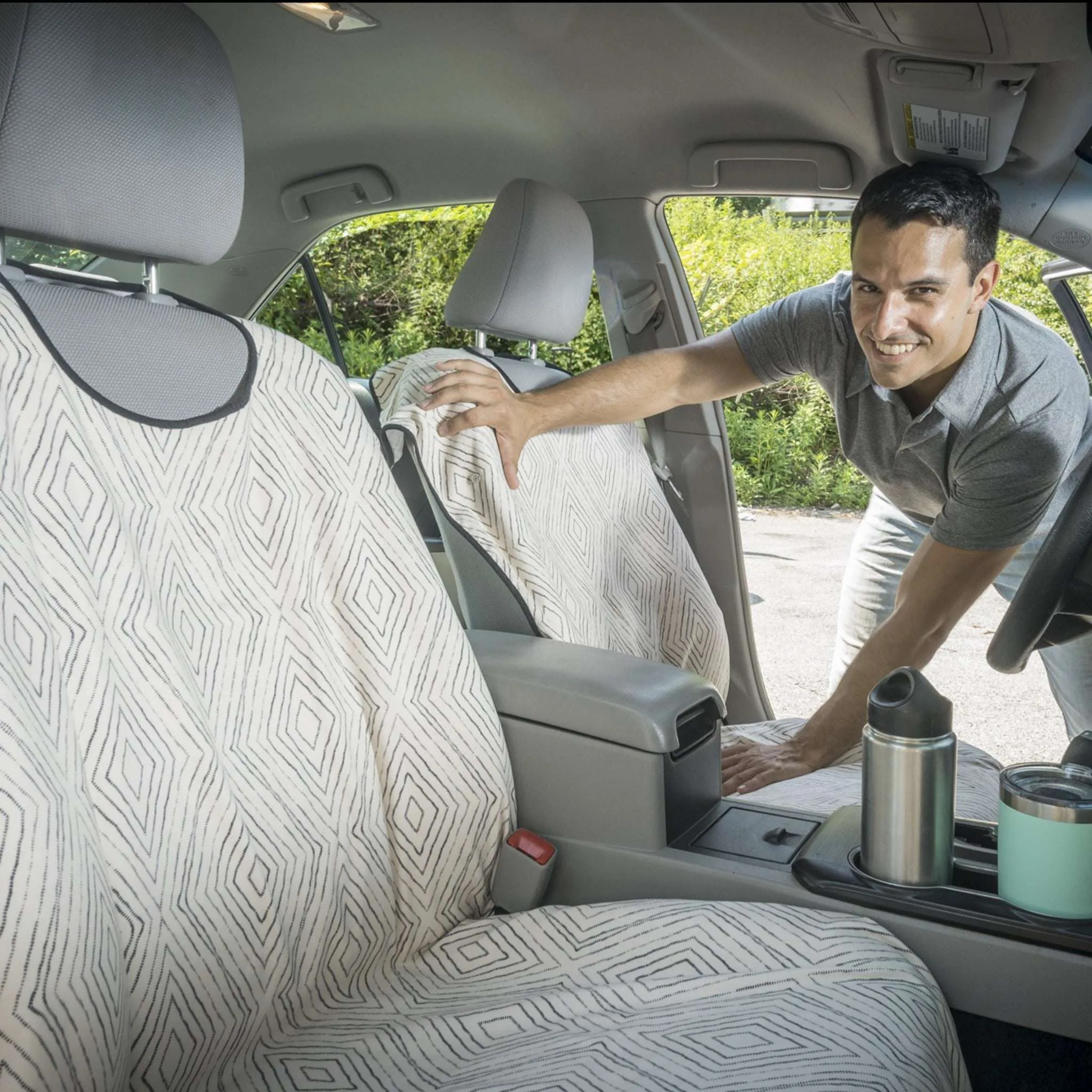 Boho Dot Car Seat Cover