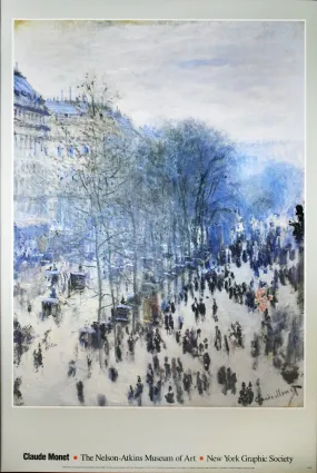 Boulevard des Capucines by Claude Monet