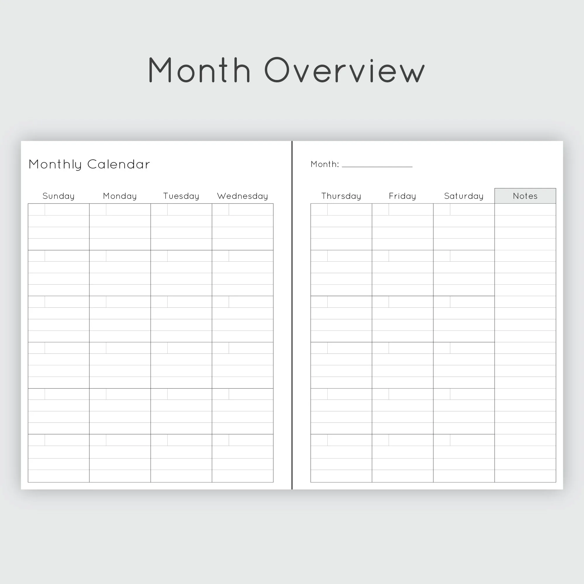 Budget Journal - Funky Flora