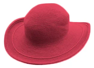 C3 Cotton Crochet Hat-Coral