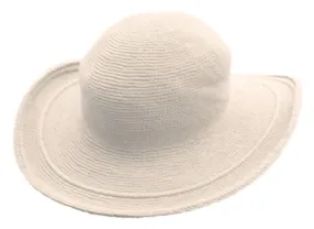 C3 Cotton Crochet Hat-Natural