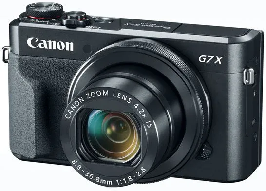 Canon PowerShot G7 X Mark II Black Digital Camera - 1066C001