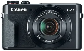 Canon PowerShot G7 X Mark II Black Digital Camera - 1066C001