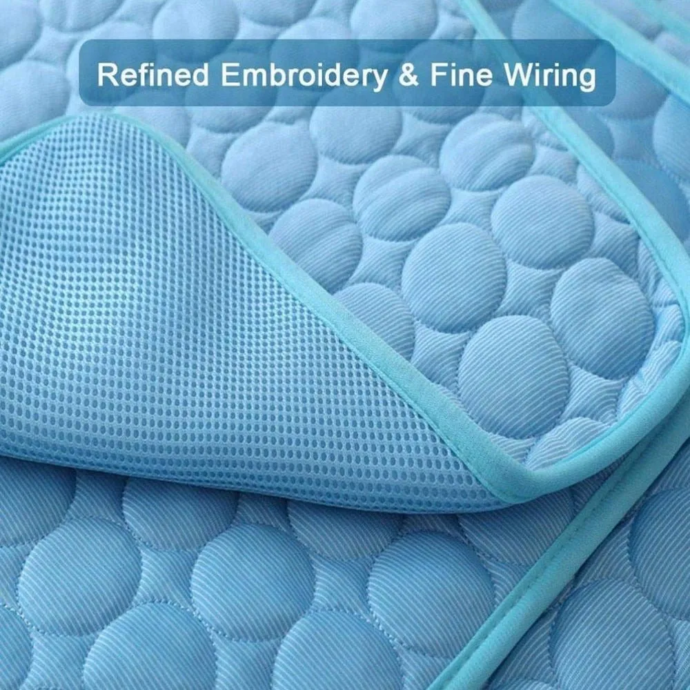 ChillPet Cooling Mat - The Ultimate Summer Bed Pad for Pets!