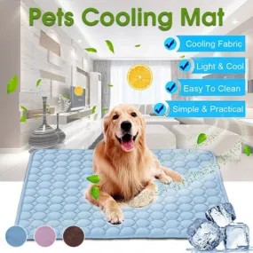 ChillPet Cooling Mat - The Ultimate Summer Bed Pad for Pets!