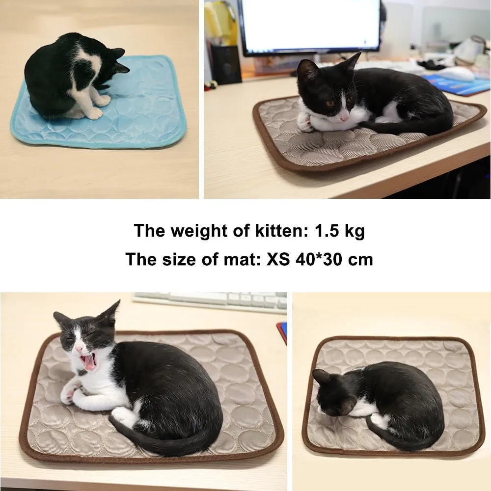 ChillPet Cooling Mat - The Ultimate Summer Bed Pad for Pets!
