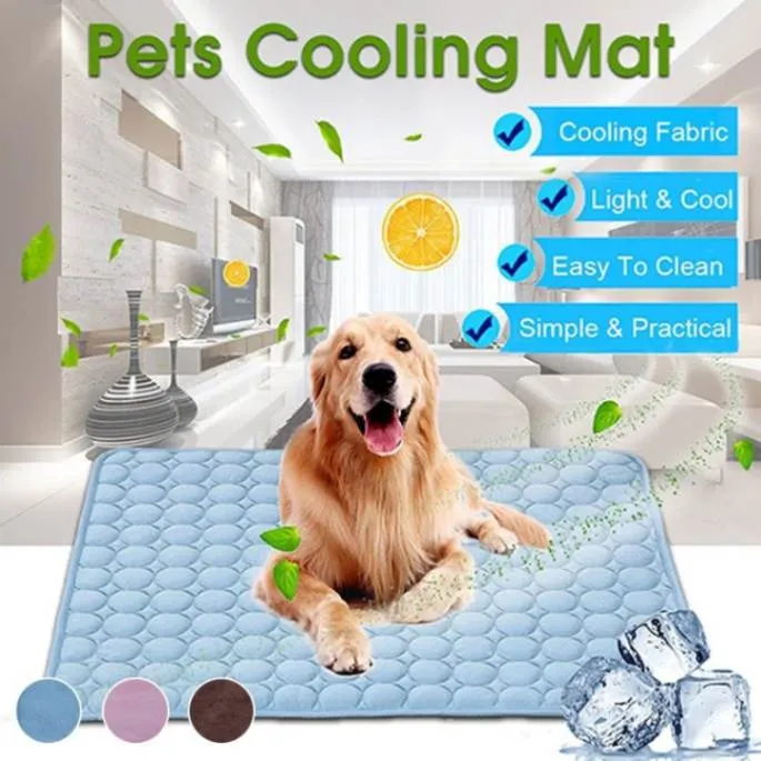 ChillPet Cooling Mat - The Ultimate Summer Bed Pad for Pets!