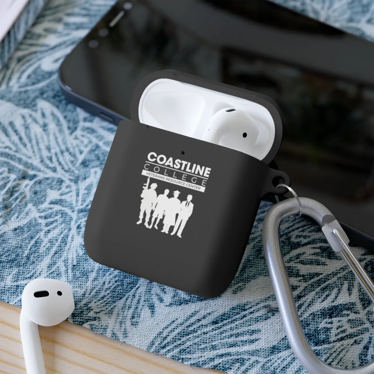 Coastline Veterans Resource Center AirPods and AirPods Pro Case Cover - Dark Colors