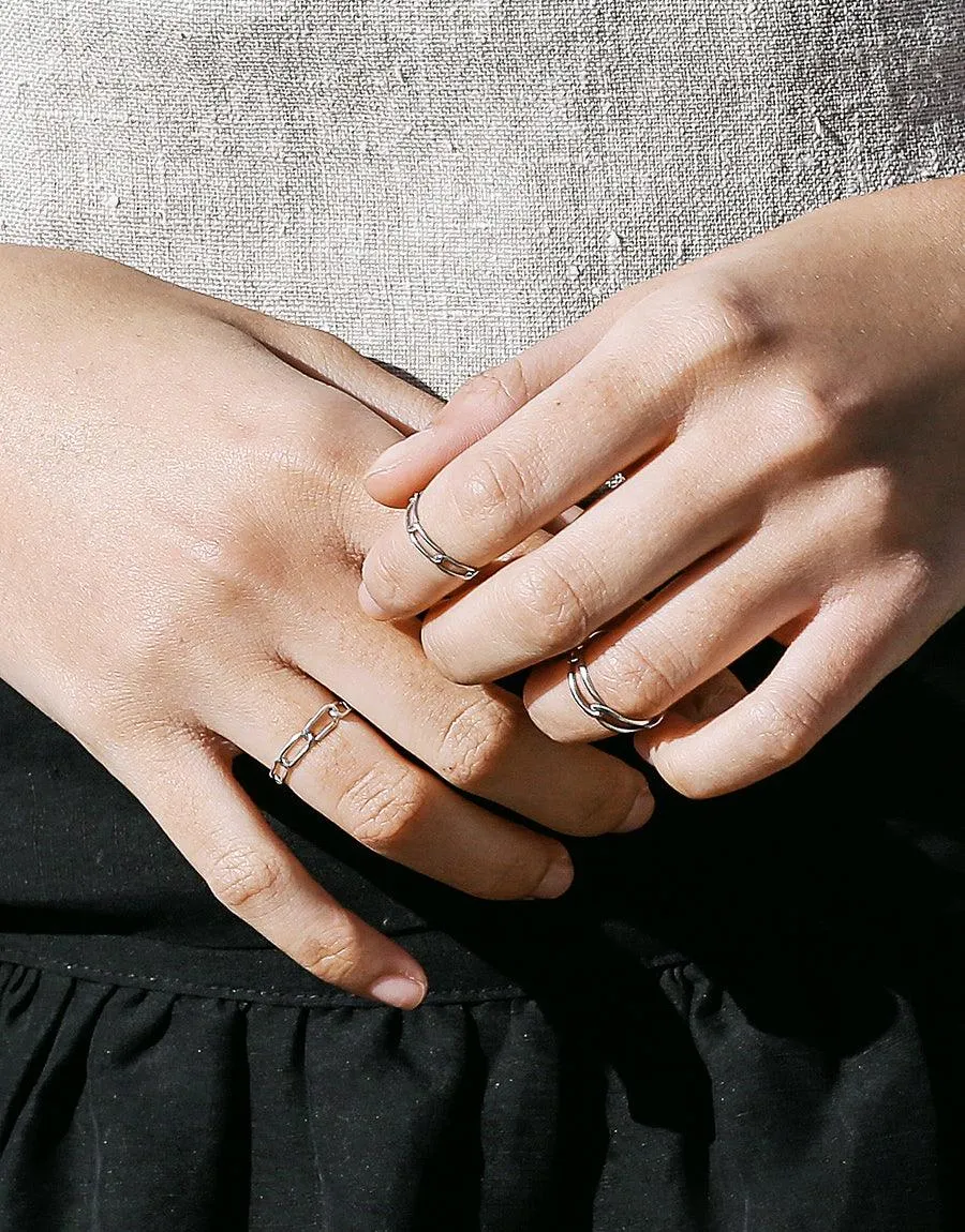 Collapsible Chain Ring | C